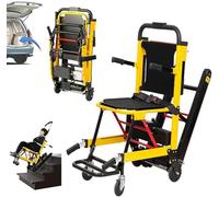 Silla De Ruedas EléCtrica para Subir Escaleras, Oruga/Estilo Inteligente, Con Panel De Control/Arriba Abajo, Neumáticos Amortiguados/Discapacitados Y Ancianos