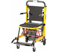 Silla de ruedas eléctrica para subir escaleras para ancianos, silla plegable ligera con asistencia ajustable para caminar, perfecta para discapacidades y problemas de movilidad