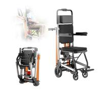 Silla De Ruedas Eléctrica Para Subir Escaleras, Ruedas Giratorias, Manijas De Empuje, Freno Electromecánico, Asistencia Para Subir Escaleras, Para Personas Mayores Con Discapacidad. 10A