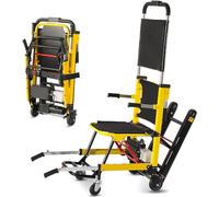 Silla de Ruedas Eléctrica para Subir Escaleras, Silla Plegable para Subir Escaleras, Silla de Ruedas Asistida para Personas Mayores, Simple y Fácil de Usar