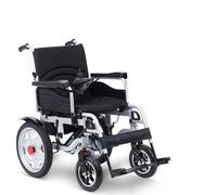 Silla de ruedas eléctrica plegable con autonomía de 32 km, portátil, con un peso de tan solo 35 kg, apta for todo terreno, equipada con reposabrazos ajustables y sistema de frenado inteligente.