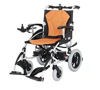 Silla de ruedas eléctrica plegable con doble motor, ayuda de movilidad compacta para abrir/plegar instantáneamente en 1 segundo, doble función propulsada para uso en interiores y exteriores