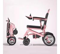 Silla De Ruedas Eléctrica Plegable De Doble Modo, Silla De Ruedas Eléctrica Todo Terreno, Ultraligera De Aluminio Para Viajes Largos 7.8A