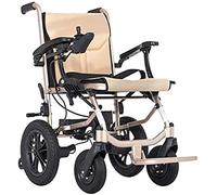 Silla de ruedas eléctrica plegable que soporta hasta 440 lb, pesa 45 lb, alcance de hasta 12 millas con 2 baterías, aprobada por la FDA para viajes aéreos