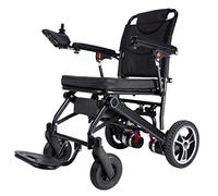 Silla de ruedas eléctrica plegable Scooter de movilidad eléctrica 150W * 2 Motor sin escobillas con rodamiento de 100kg para personas mayores de todas las edades (20a)