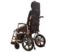 Silla de ruedas eléctrica portátil, ligera, plegable, resistente, batería dual, silla de ruedas eléctrica motorizada doble (color: B-Manage The Battery)