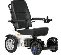 Silla de ruedas eléctrica portátil plegable Silla de ruedas eléctrica resistente para control Bluetooth con respaldo ajustable Batería extraíble de 20 Ah