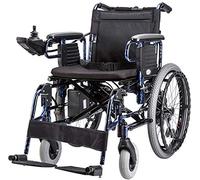 Silla de ruedas eléctrica, silla de ruedas eléctrica plegable, silla de ruedas portátil, comodidad y seguridad, fácil de levantar para usuarios discapacitados mayores