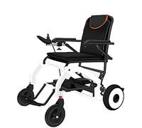 Silla de ruedas eléctrica, Silla de ruedas eléctrica plegable y liviana, Silla de ruedas eléctrica de viaje, Avión portátil; Palanca de control remoto de gran potencia que se puede levantar con una ma