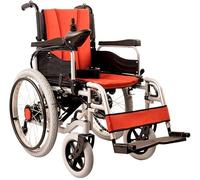 Silla de ruedas eléctrica Silla de ruedas inteligente automática de cuatro ruedas para personas mayores y discapacitadas Silla de ruedas eléctrica con estructura de acero al carbono de larga dura