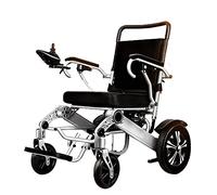 Silla de ruedas eléctrica Silla de ruedas portátil, se puede abordar el marco de aleación de aluminio de grado aeronáutico Pesa solo 23 kg Batería de litio de alta resistencia Motor sin escobillas de