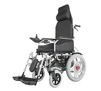 Silla de ruedas eléctrica, Sillas de ruedas eléctricas plegables y livianas para adultos Sillas de ruedas eléctricas livianas y plegables Las telas cómodas y transpirables pueden levantar los reposabr