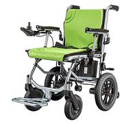 Silla de Ruedas eléctrica, Sistema de Control Delantero y Trasero De Silla Eléctrica Abierta/Plegable Rápida con Silla De Eléctrica O Manual Alcance De 12 Millas Asiento De 45 Cm De Anch