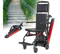 Silla De Ruedas EléCtrica Subir Escaleras para personas mayores, salvaescaleras eléctricos, sube escaleras con carretilla, salvaescaleras, capacidad de carga 165 kg, paciente A