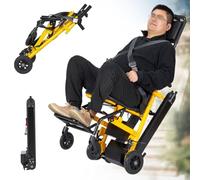 Silla De Ruedas EléCtrica Subir Escaleras para subir escaleras, para subir escaleras con chasis con orugas, silla de escalera portátil plegable, salvaescaleras para personas mayores, sillas
