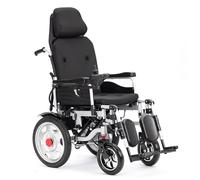 Silla de ruedas eléctrica Super Horse Power para adultos - Silla de ruedas motorizada portátil plegable automática con motor de 500 W - Se pliega y despliega con un clic