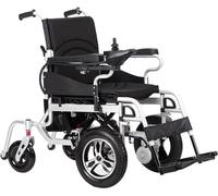 Silla de ruedas eléctrica Super Horse Power para adultos - Silla de ruedas motorizada portátil plegable automática con motor de 500 W - Se pliega y despliega con un clic
