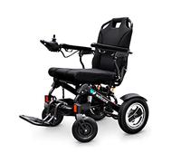 Silla de ruedas eléctrica WELLCORE, Plegable, Autonomía 15 km, Chasis aluminio, Mando con conexión USB, Frenado electromagnético, Hasta 135 kg