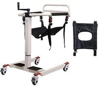 Silla de ruedas elevadora de pacientes, elevador portátil de cuerpo completo con asiento acolchado para el cuidado del hogar, ideal para personas mayores con discapacidad y apoyo de ancianos