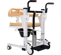 Silla de ruedas elevadora de pacientes para el hogar, silla de evacuación de emergencia silla de ruedas cinturón de seguridad médica de elevación, dispositivo de enfermería para el baño en casa cómoda