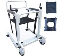 Silla de ruedas elevadora de pacientes para el hogar, transporte de cuerpo completo, silla de ruedas manual con asiento acolchado, silla de ruedas para personas mayores con discapacidad, 330 libras