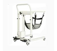 Silla de ruedas elevadora de pacientes para traslado a casa Silla de ruedas de enfermería Elevador de transferencia de pacientes con asiento dividido y cubeta con inodoro 290 lbs