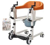 Silla de ruedas elevadora para pacientes mayores, silla de transferencia para atención al paciente, ligera, cómoda, plegable, adecuada para pacientes