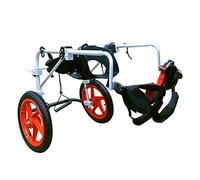 Silla de ruedas grande para perros discapacitados, 50 y 120 libras, ajustable, ayuda a la movilidad de mascotas, carrito canino de apoyo para mejorar la movilidad y la calidad de vida, tamaño grande