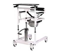 Silla de ruedas hidráulica elevadora, fuerte capacidad de carga, duradera, ruedas universales silenciosas, adecuadas para centros de atención en el hogar, etc.