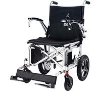 Silla de ruedas ligera, eléctrica plegable, ligera, 33.1 lbs, ancho del asiento 16.5 in, silla de movilidad con batería de litio extraíble, sillas de ruedas motorizadas, falta