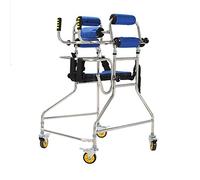 Silla de ruedas, ligera, plegable, ajustable, para conducción médica, para personas mayores discapacitadas, equipo de rehabilitación para hemiplejia, bastidor de pie, ayuda para caminar, andador para