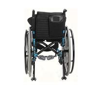 Silla de ruedas manual autopropulsada para adultos, aluminio ultraligero, ayuda de movilidad todo terreno para transporte y uso al aire libre