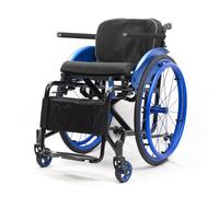 Silla De Ruedas Manual Portátil, Sillas De Transporte Plegables Livianas De Aleación De Aluminio, Ruedas Desmontables Con Un Solo Clic, For Personas Mayores(38cm/15in)