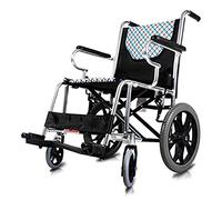 Silla De Ruedas Móvil Plegable Y Ligera De Aluminio, Reposapiés Ajustables Y Ligeros, Mallas Extraíbles Para Un Uso Fácil Y Seguro