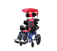 Silla de ruedas,Multifunción Niño 26Kg Ergonómico Avanzado Cómodo Reposabrazos Patas traseras ajustables 100Kg Cojinete de carga 36 * 36Cm Asiento Silla de ruedas manual