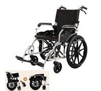 Silla de Ruedas Multifuncional, Plegable, súper Ligera, portátil, para Viajes, discapacitados, Carro para Ancianos, Scooter, portátil