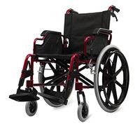 Silla de Ruedas Niño/Adulto Totalmente Acostado Silla de Ruedas de Aleación de Aluminio, Accidente Cerebrovascular Hemiplejía Parálisis Cerebral para Discapacitados Sillas de Ruedas Manuales