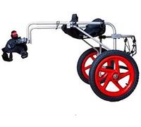 Silla de Ruedas para Mascotas Ajustable para Patas Traseras - Fácil de Montar, Auxiliar Suave y Cómoda para Perros