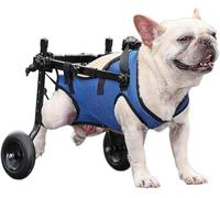 Silla de ruedas para mascotas para patas traseras, ayuda para perros con soporte de cadera y piernas para mascotas pequeñas, mejora la li y t de tu amigo peludo