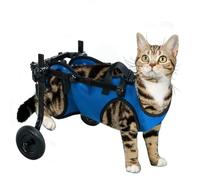 Silla de ruedas para mascotas, silla de ruedas para perros, silla de ruedas para perros para patas traseras, carrito ajustable para mascotas, ayuda a una mascota paralizada a volver a ponerse de pie,