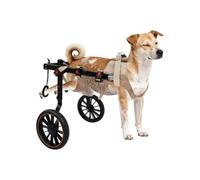Silla de ruedas para perros, 50 x 40 x 15 cm, ayuda para mascotas, tamaño XXL, silla de ruedas de 2 ruedas para perros para patas traseras, se puede en carreteras planas, césped, aceras