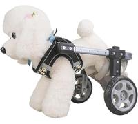 Silla de ruedas para perros, ligera, ajustable, para perros lesionados o mayores, soporta varios B, ayuda a la movilidad de mascotas, silla de ruedas para perros para un mejor movimiento