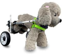 Silla de ruedas para perros para patas traseras, carrito de movilidad para rehabilitación de mascotas, dispositivo de paseo asistido para perros con problemas de movilidad