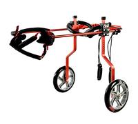 Silla de Ruedas para Perros para Rehabilitación de Patas Traseras Rueda de Movilidad para Mascotas con Discapacidad de 2 Ruedas Carrito de Rehabilitación de Mascotas M
