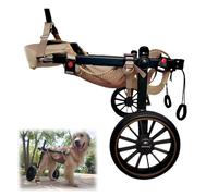 Silla De Ruedas Para Perros,Patas Traseras,2 Ruedas,Ayuda Caminar Una Pata Delantera Lesionada O Paralizada,Carrito Mascotas PequeñAs,Medianas Y Grandes(XL,Blue)