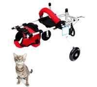 Silla De Ruedas Para Perros Pequeños, Carritos De Aluminio Para Rehabilitación De Mascotas, Silla De Ruedas Ajustable Para Perros Envejecidos Para Discapacitados/movilidad Limitada(XXS)