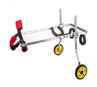 Silla de Ruedas para Perros Silla de Ruedas Ajustable para Perros Ligera Ayuda a Los Animales Pequeños con Patas Traseras Paralizadas a Restaurar La Movilidad