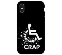 Silla de ruedas para personas discapacitadas Carcasa para iPhone X/XS