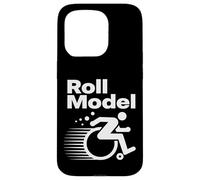 Silla de ruedas para personas discapacitadas modelo Cool Roll Carcasa para iPhone 15 Pro