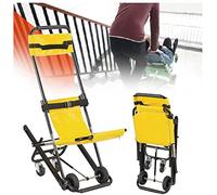 Silla de ruedas para subir escaleras, ayuda para la movilidad, subir y bajar escaleras, silla plegable para traslado de personas, para personas mayores o discapacitadas,Yellow